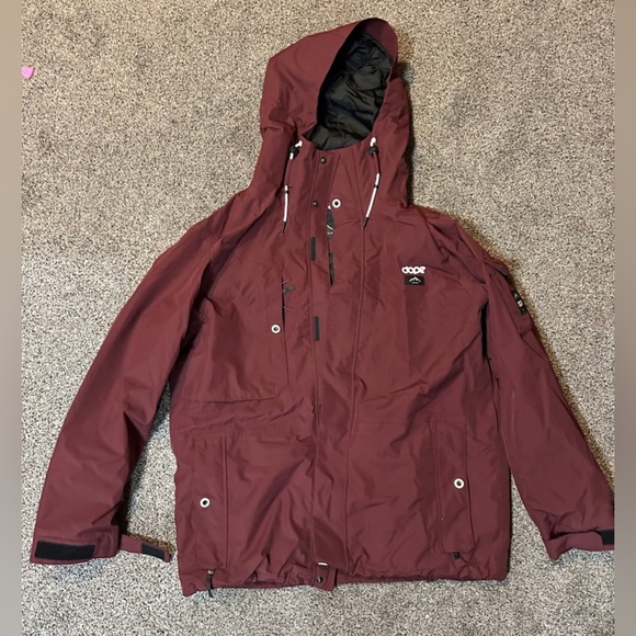Dope Jacket - Adept - Burgundy - Men’s 2XL - Picture 4 of 16